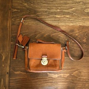 Roots Horween crossbody bag
